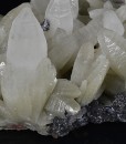 Hexagonal pyramidal Quartz with Sphalerite inclusions