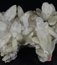 Hexagonal pyramidal Quartz with Sphalerite inclusions