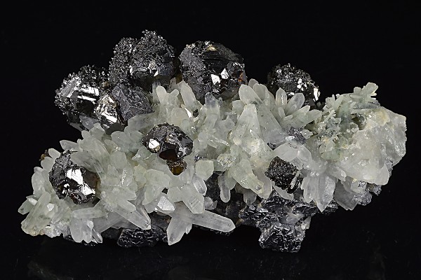 Cleiophane, Quartz, Skeletal Galena