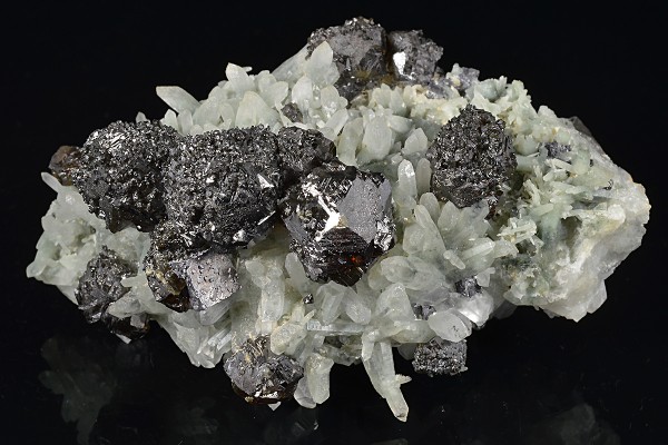 Cleiophane, Quartz, Skeletal Galena