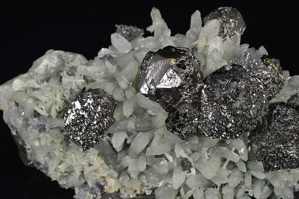 Cleiophane, Quartz, Skeletal Galena