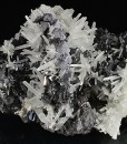 Galena, Sphalerite octahedrons, Quartz