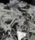 Galena, Sphalerite octahedrons, Quartz