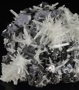 Galena, Sphalerite octahedrons, Quartz