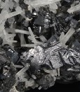 Galena, Sphalerite octahedrons, Quartz