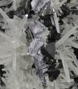 Galena, Sphalerite octahedrons, Quartz
