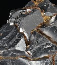 Truncated Galena with Siderite inclusions