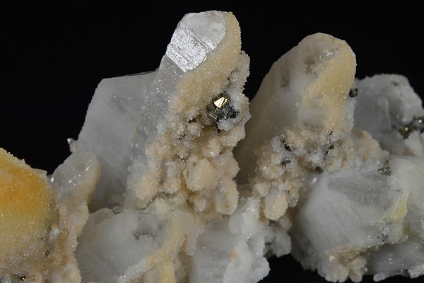 Quartz, Calcite, Pyrite