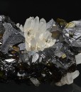gem Sphalerite var.Cleiophane, Galena, Quartz, Calcite