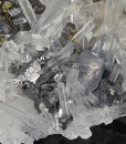 Quartz, Sphalerite, Chalcopyrite, Galena