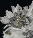 Quartz, Sphalerite, Chalcopyrite, Galena