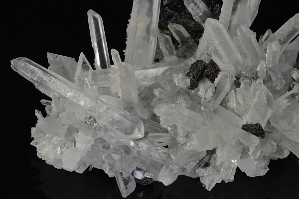 Quartz, Sphalerite