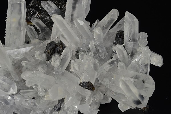 Quartz, Sphalerite