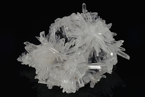 Quartz set on Galena