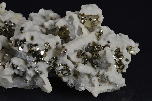 Pyrite, Quartz, Calcite
