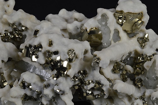 Pyrite, Quartz, Calcite