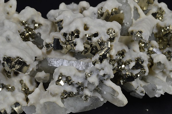Pyrite, Quartz, Calcite