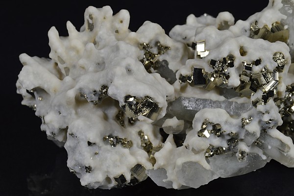 Pyrite, Quartz, Calcite