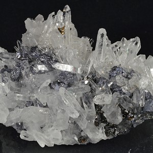 Quartz, Galena, Sphalerite, Pyrite