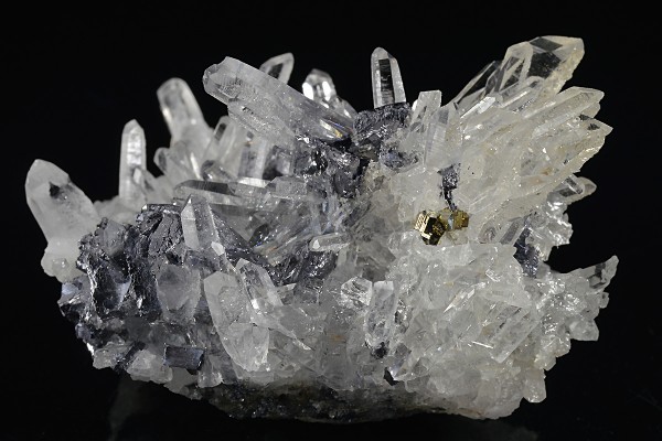 Galena, Quartz, Pyrite