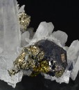 Quartz, Pyrite, Galena, Chalcopyrite