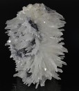 Two generations Quartz on Spinel Law Twin