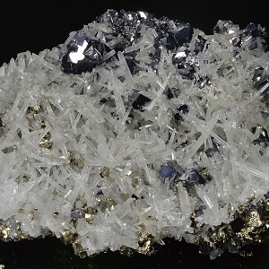 Quartz, Galena, Pyrite