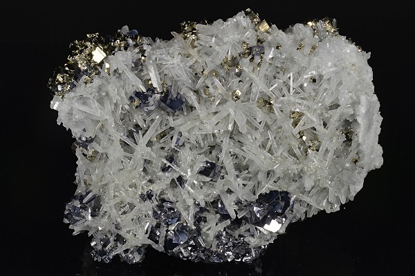 Quartz, Galena, Pyrite
