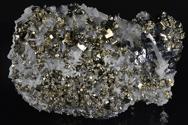 Quartz, Galena, Pyrite