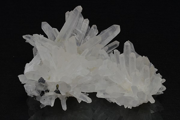 Quartz, Sphalerite, Chalcopyrite