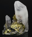 Quartz, Chalcopyrite, Pyrite, Sphalerite