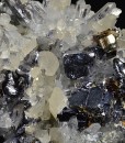 Galena, Quartz, Pyrite, Calcite, Sphalerite