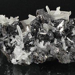 Sphalerite, Quartz