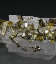 Cleiophane, Pyrite, Chalcopyrite, Galena on Quartz