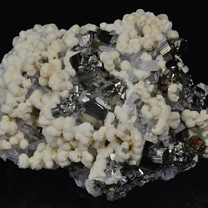 Pyrite, Quartz, Calcite