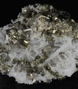 Pyrite, Quartz
