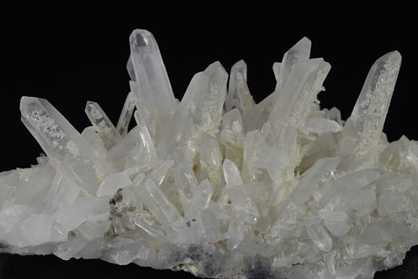 Two generations of Quartz tinged with Calcite