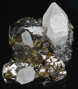 gem Sphalerite var.Cleiophane, Quartz