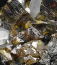 gem Sphalerite var.Cleiophane, Quartz