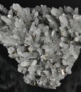 Quartz, gem Sphalerite var.Cleiophane, Chalcopyrite, Pyrite