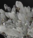 Quartz, gem Sphalerite var.Cleiophane, Chalcopyrite, Pyrite