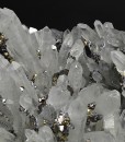 Quartz, gem Sphalerite var.Cleiophane, Chalcopyrite, Pyrite