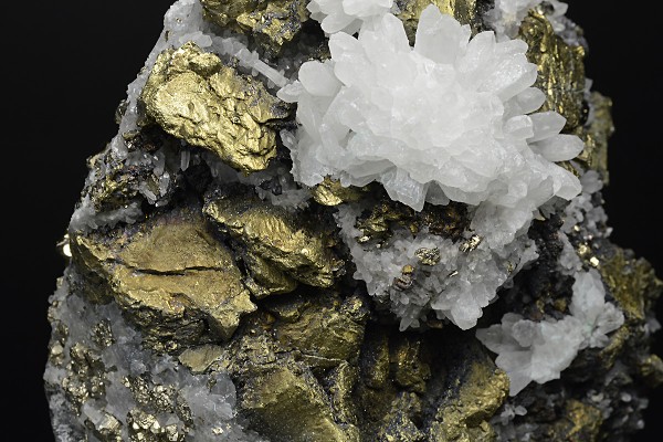 Chalcopyrite, Quartz, Pyrite, Sphalerite