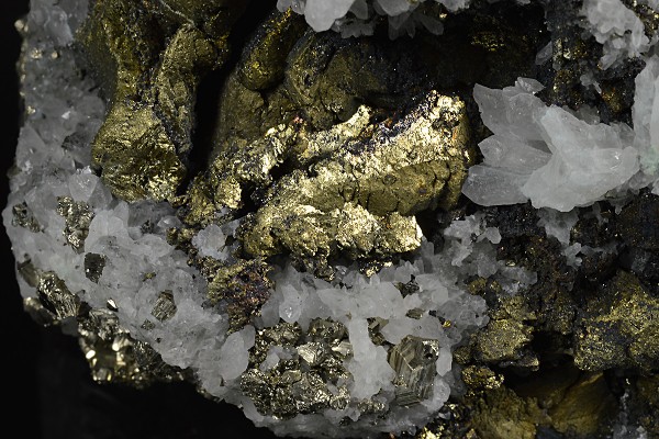 Chalcopyrite, Quartz, Pyrite, Sphalerite
