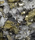 Chalcopyrite, Quartz, Pyrite, Sphalerite