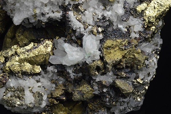 Chalcopyrite, Quartz, Pyrite, Sphalerite