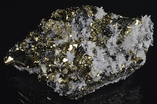 Pyrite, Quartz, Sphalerite