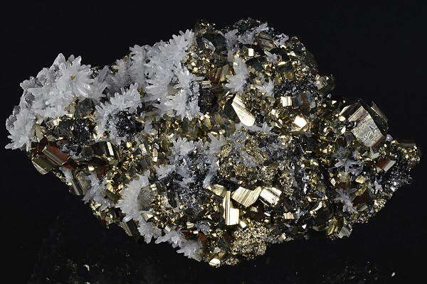 Pyrite, Quartz, Sphalerite