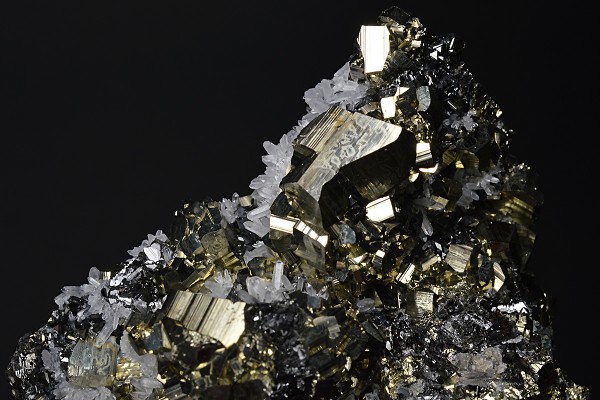 Pyrite, Quartz, Sphalerite