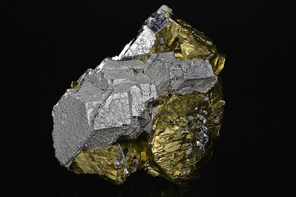 Galena on Chalcopyrite